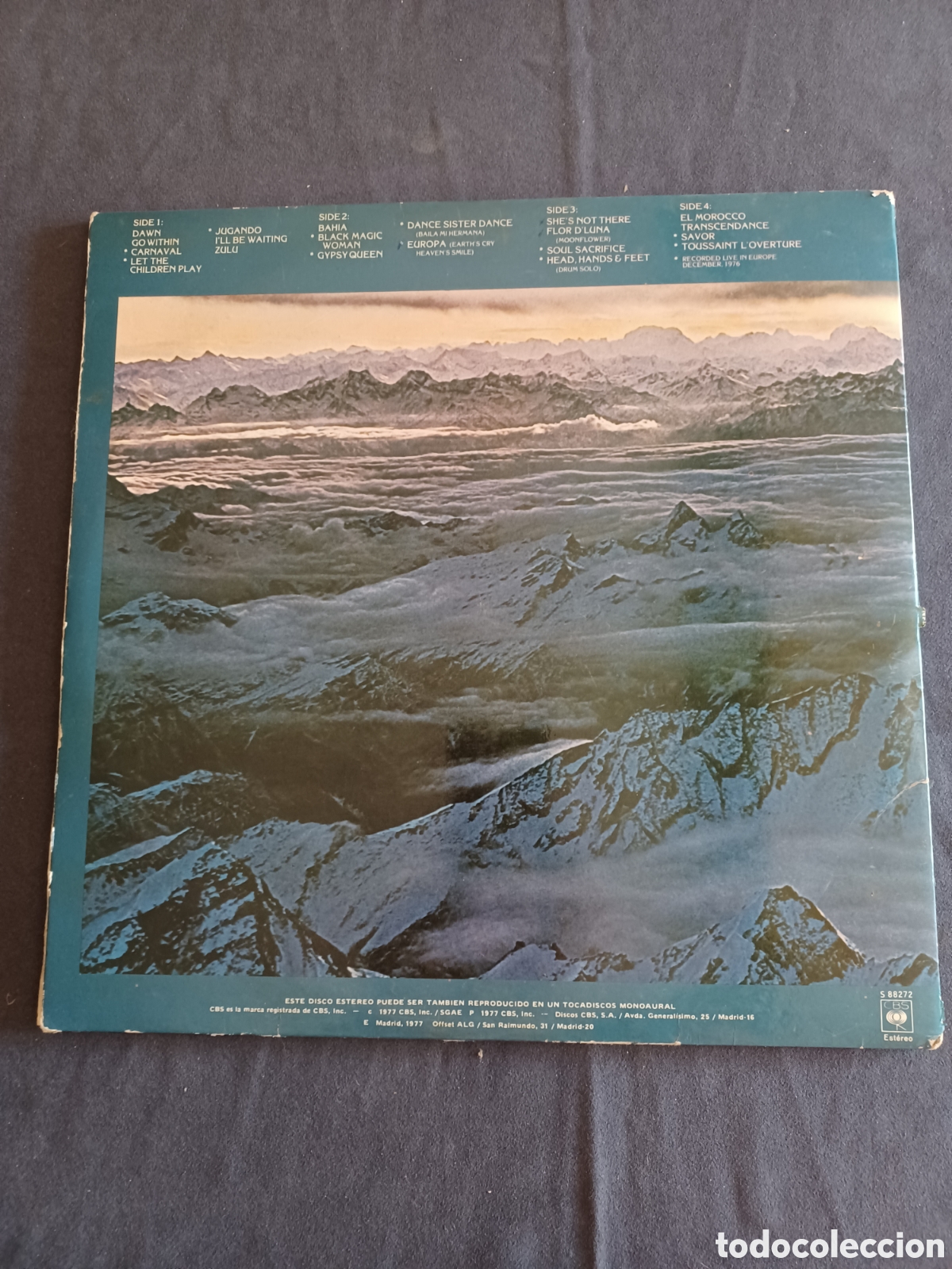 Discos de vinilo: Lp Santana moonflower - Foto 2