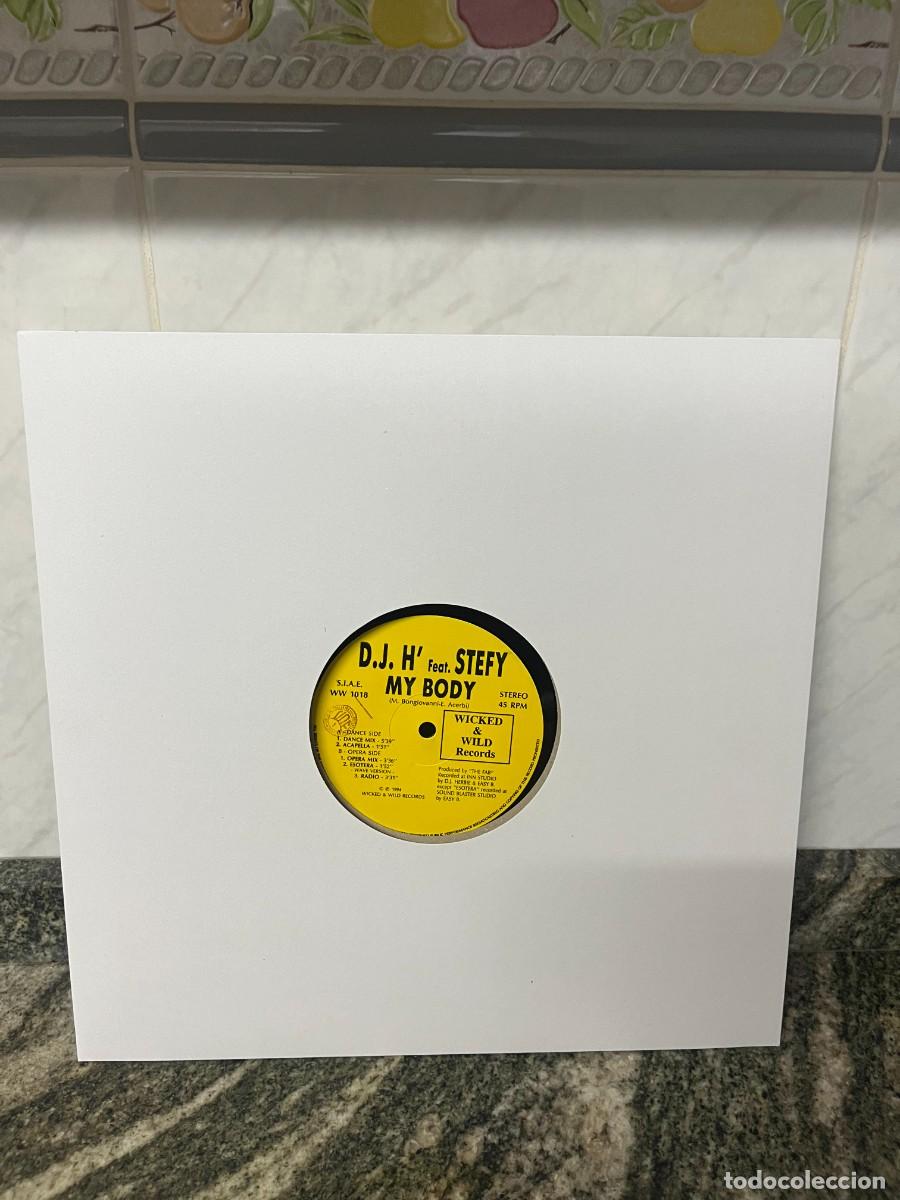 Discos de vinilo: DJ H. Feat. Stefy My Body - Foto 1