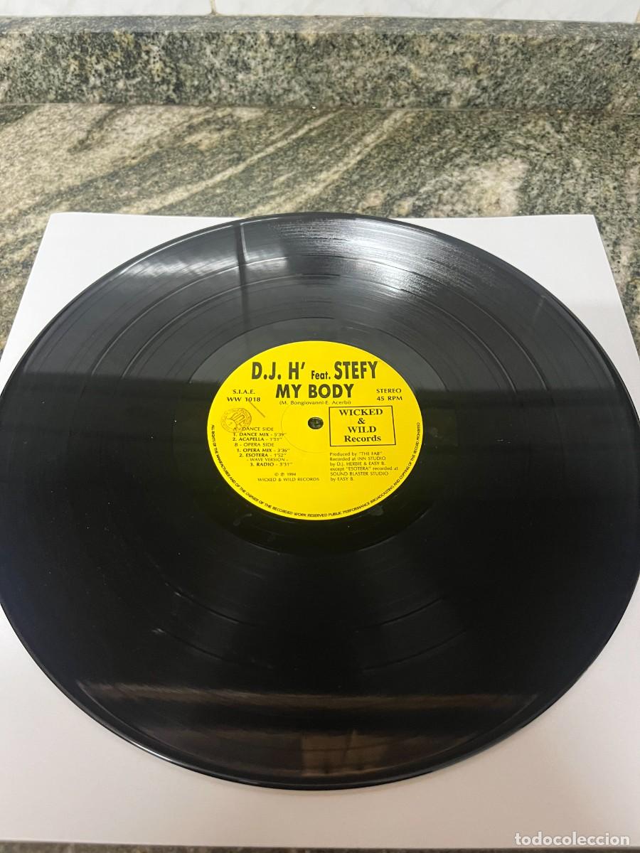 Discos de vinilo: DJ H. Feat. Stefy My Body - Foto 2