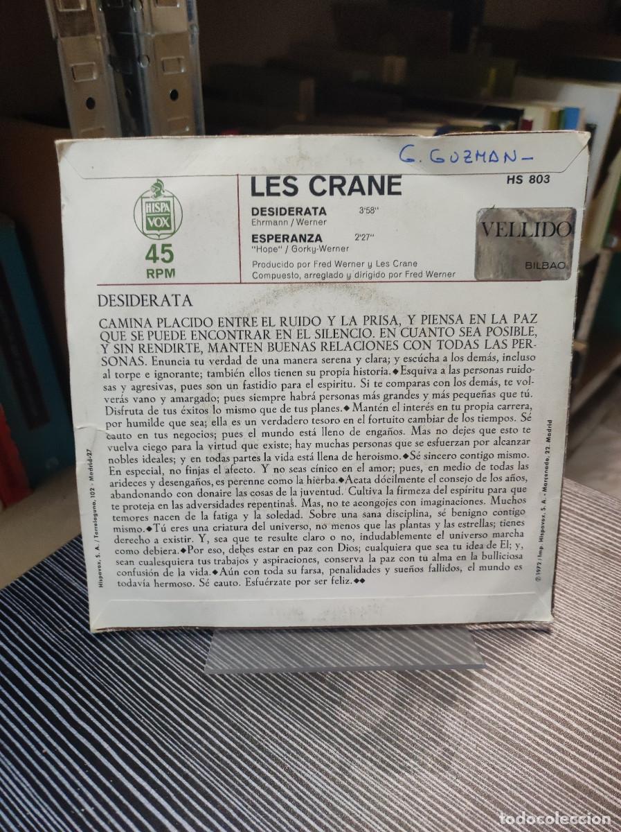 Discos de vinilo: Les Crane &ndash; Desiderata - Foto 2