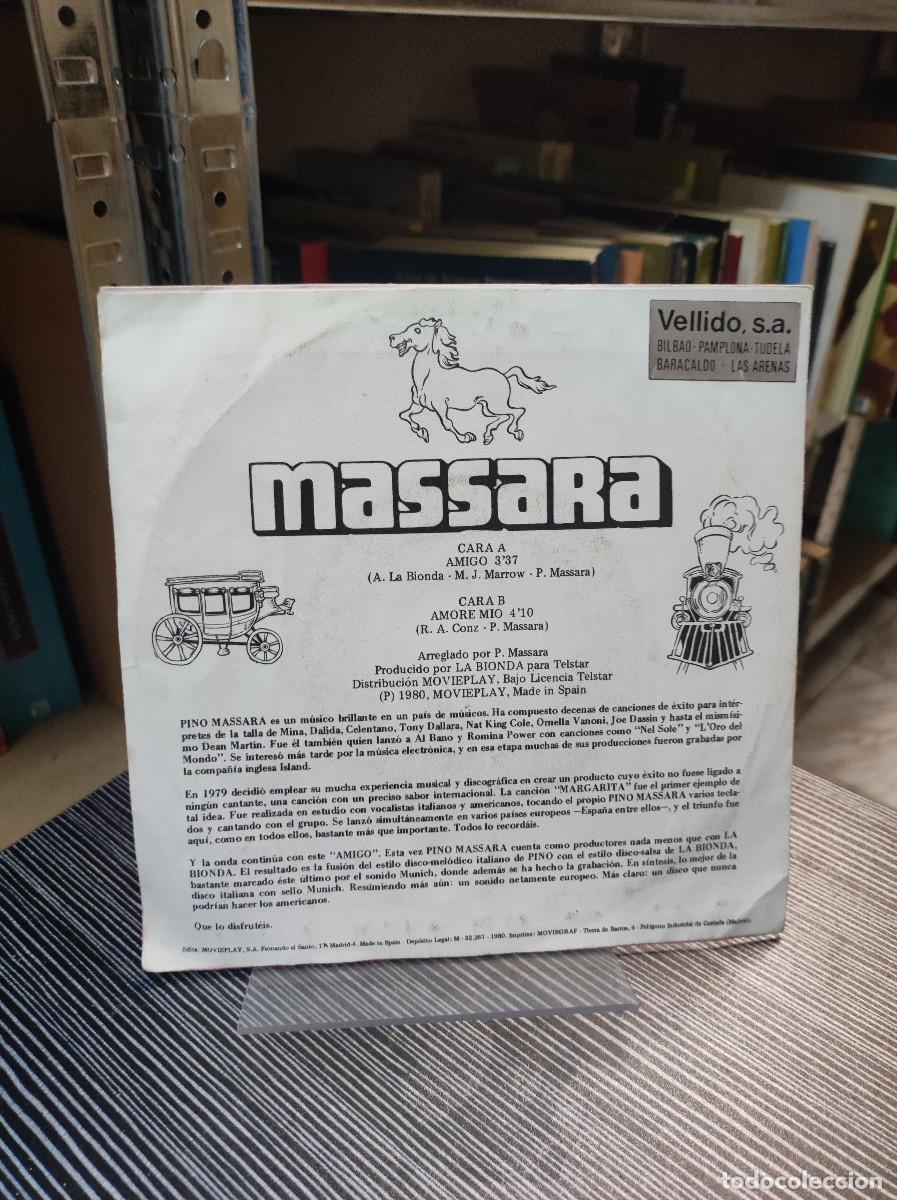 Discos de vinilo: Massara &ndash; Amigo .-.- - Foto 2