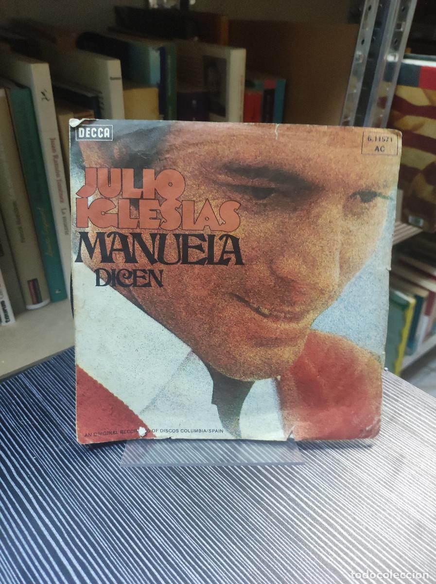 Discos de vinilo: Julio Iglesias &ndash; Manuela / Dicen - Foto 2