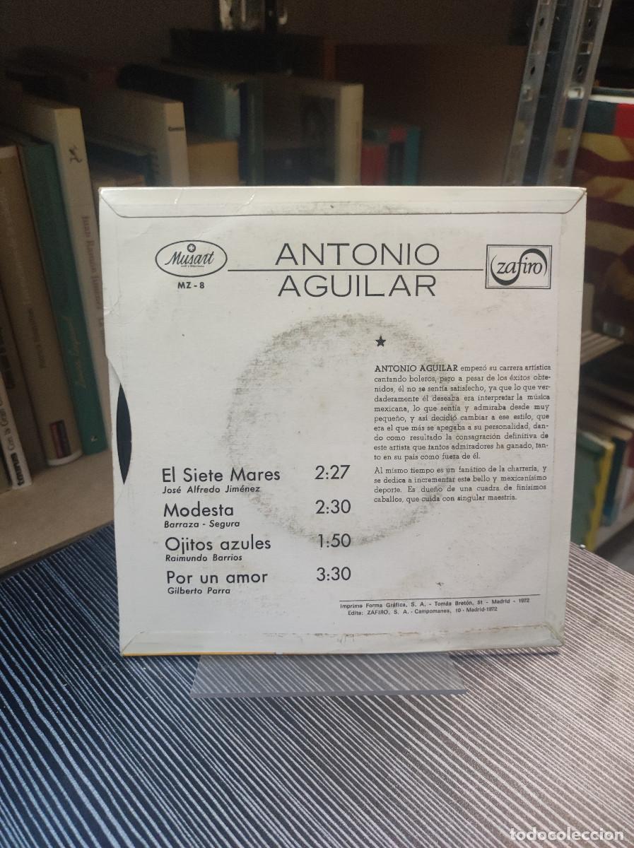 Discos de vinilo: Antonio Aguilar &ndash; El Siete Mares - Foto 2