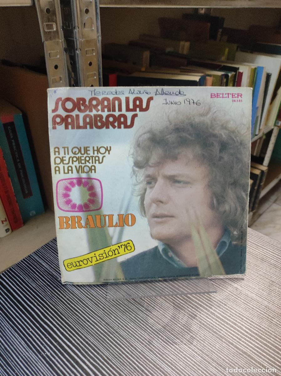 Discos de vinilo: Braulio &ndash; Sobran Las Palabras - Foto 2