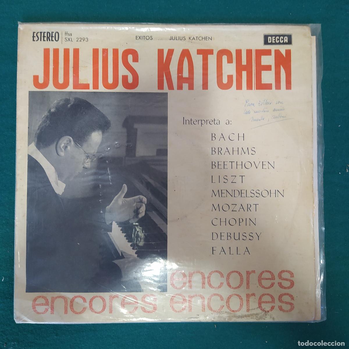 Discos de vinilo: Julius Katchen &ndash; Encores - Foto 1