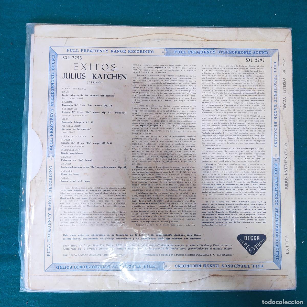 Discos de vinilo: Julius Katchen &ndash; Encores - Foto 2