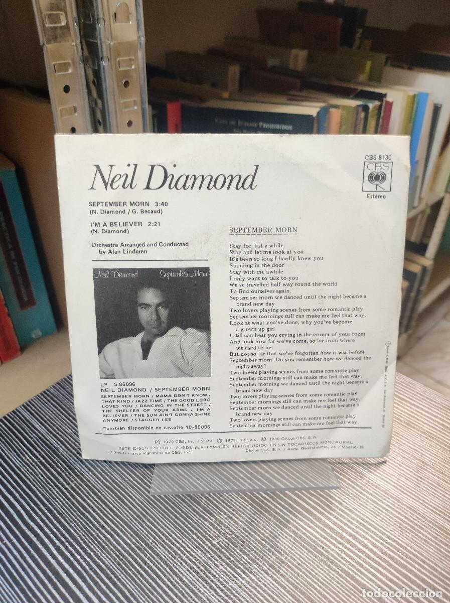 Discos de vinilo: Neil Diamond &ndash; September Morn - Foto 2