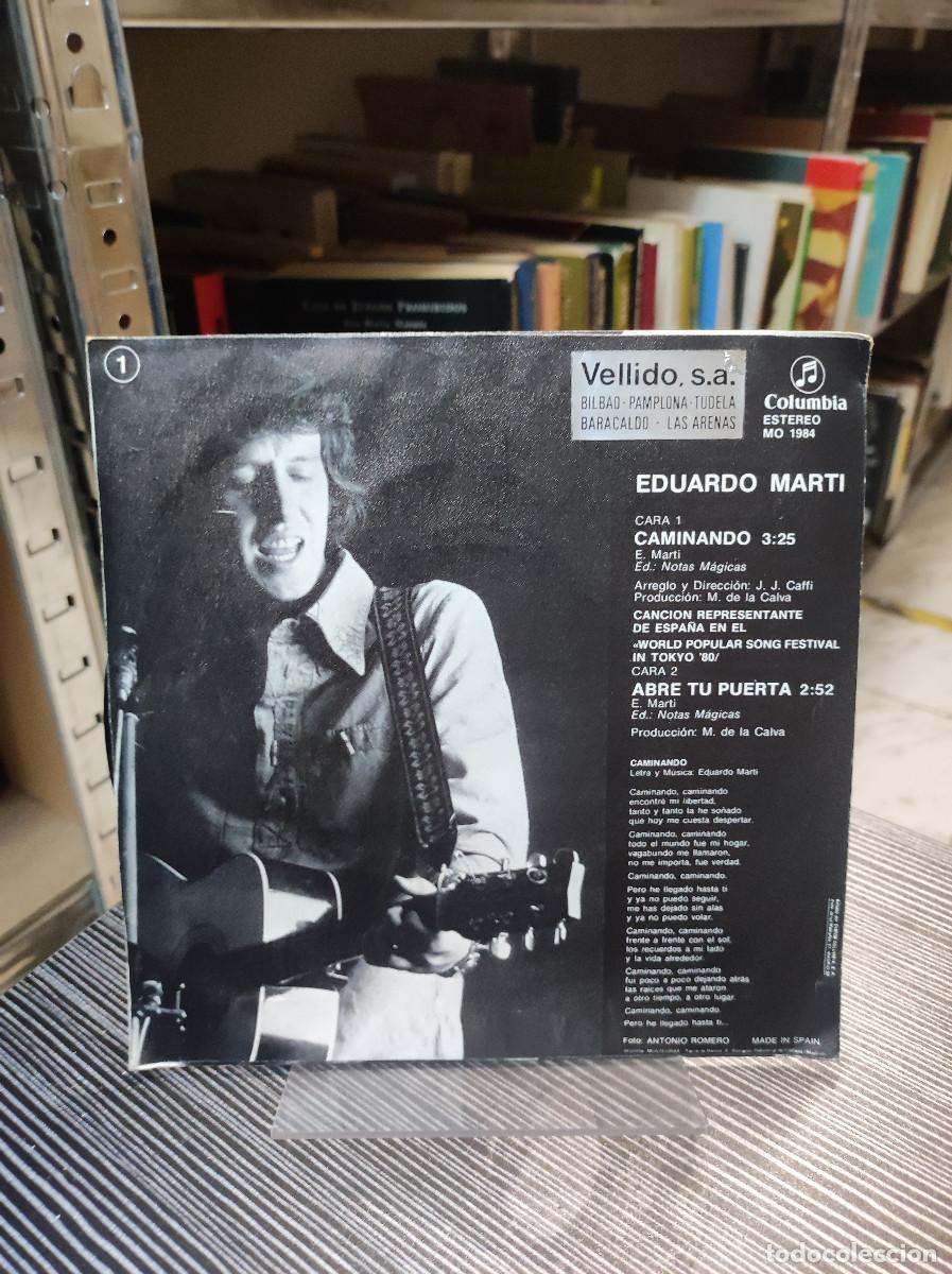 Discos de vinilo: Eduardo Mart&iacute; &ndash; Caminando - Foto 2