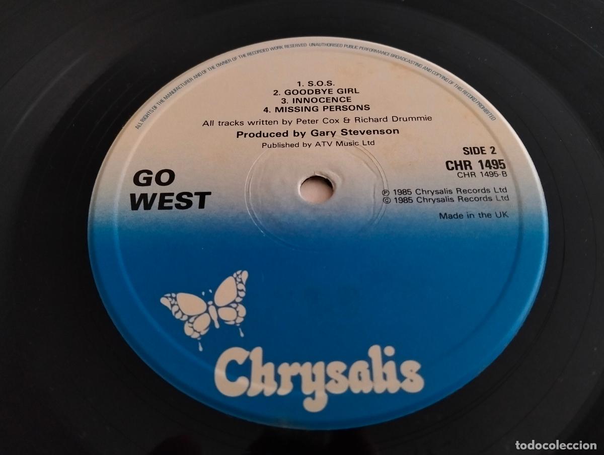 Discos de vinilo: DISCO LP GO WEST - WE CLOSE OUR EYES - Foto 6