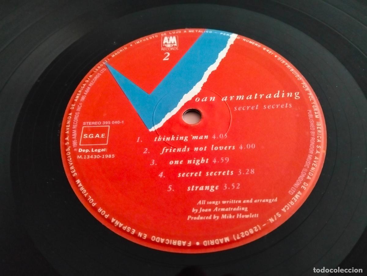 Discos de vinilo: DISCO LP JOAN ARMATRADING - SECRET SECRETS - Foto 6