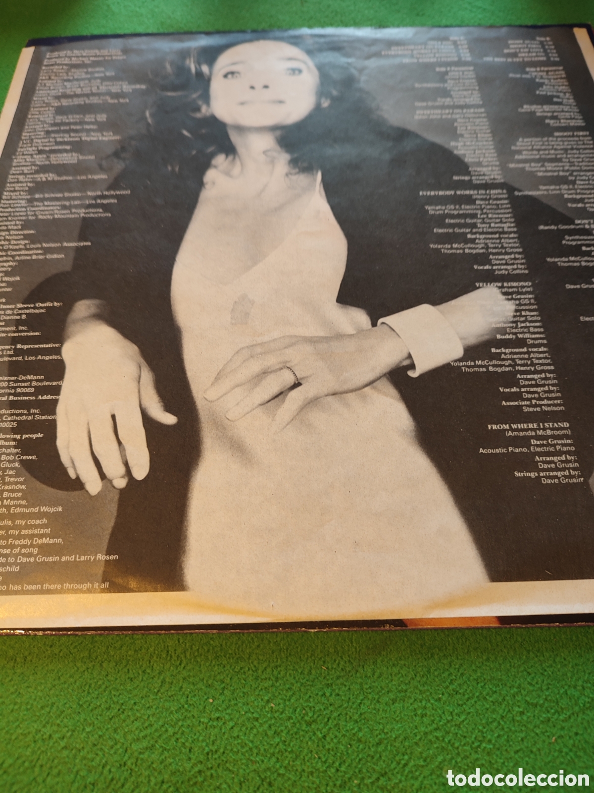 Discos de vinilo: Judy Collins - Home again edici&oacute;n 1984 - Foto 2