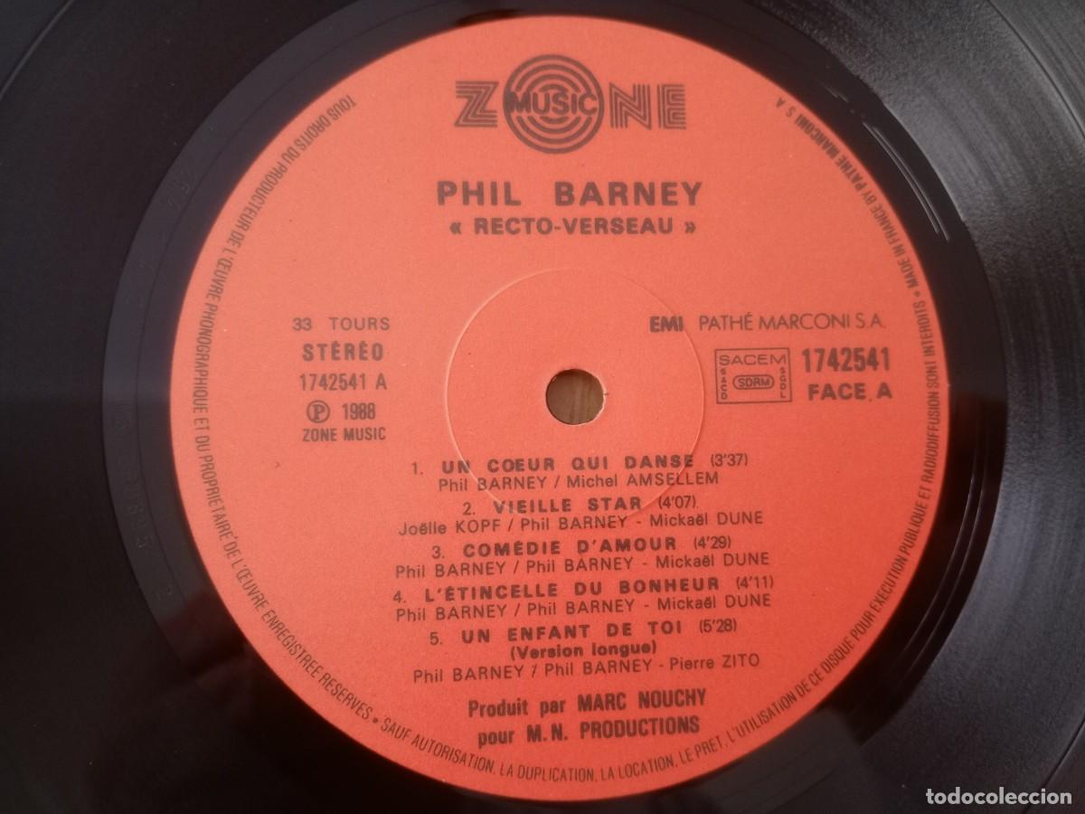 Discos de vinilo: PHIL BARNEY / RECTO VERSEAU - Foto 3