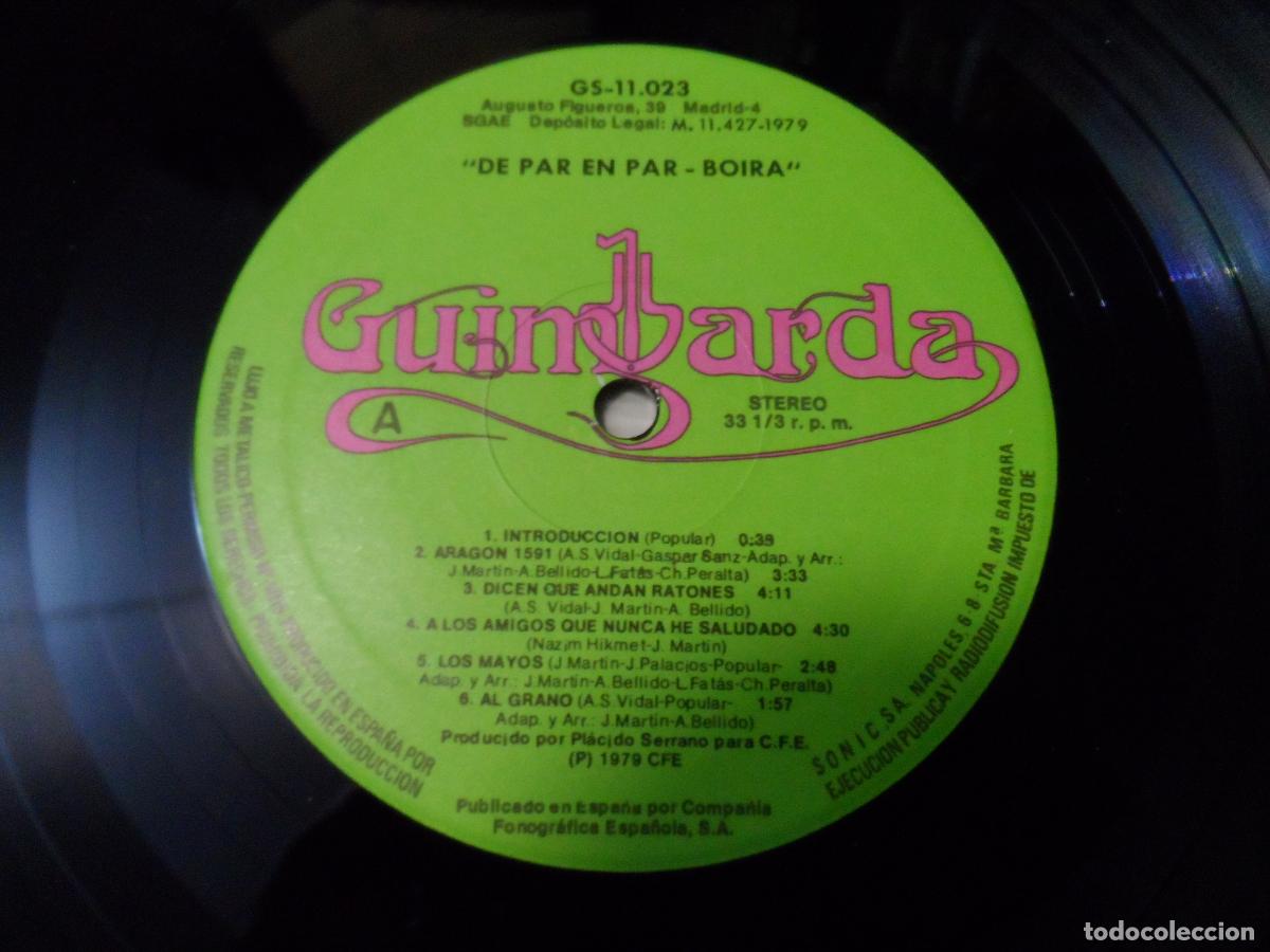 Discos de vinilo: BOIRA - DE PAR EN PAR (SPAIN 1979) - Foto 3