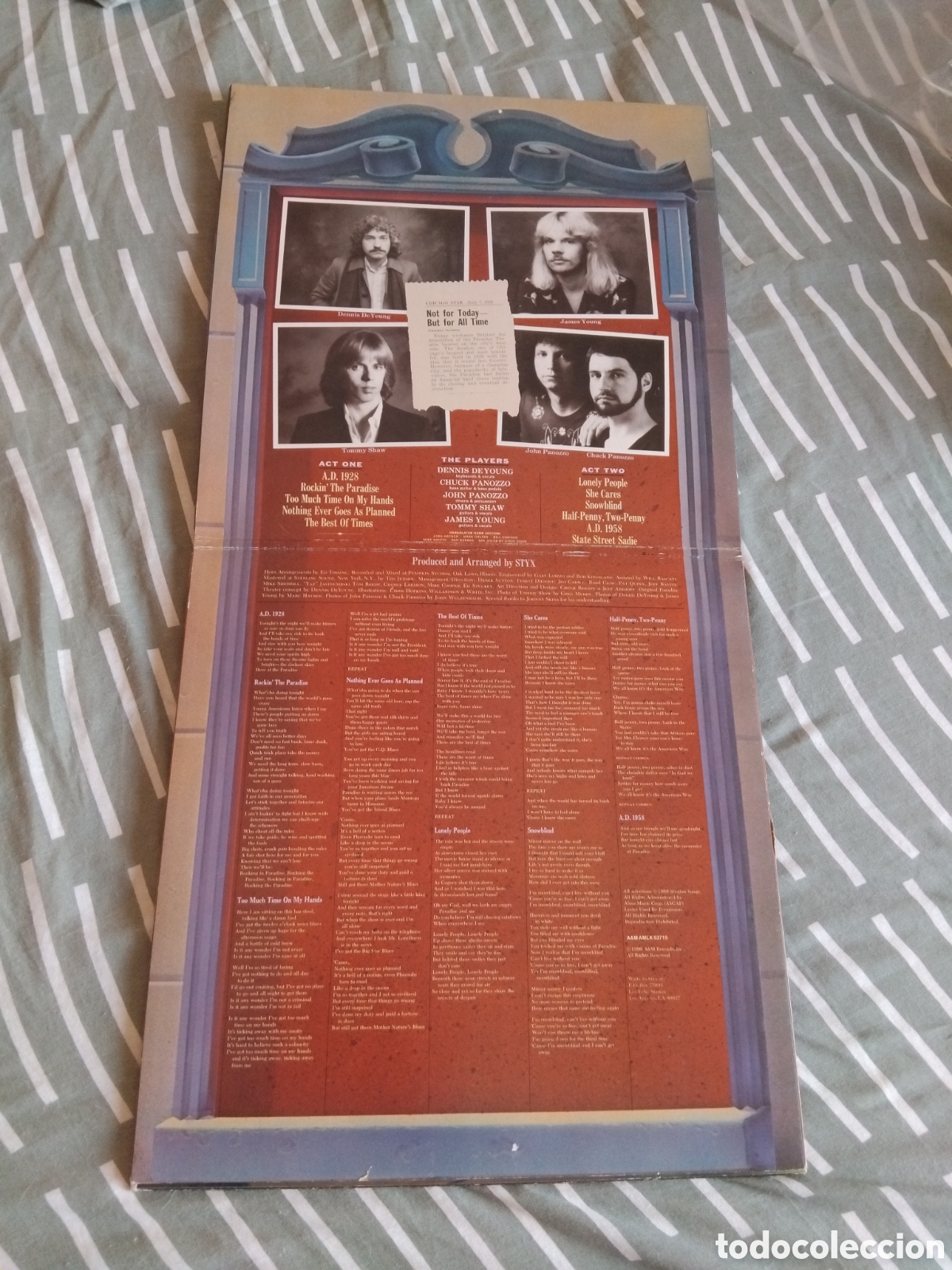Discos de vinilo: Styx Lote 6 Lps Vinilo - Foto 3