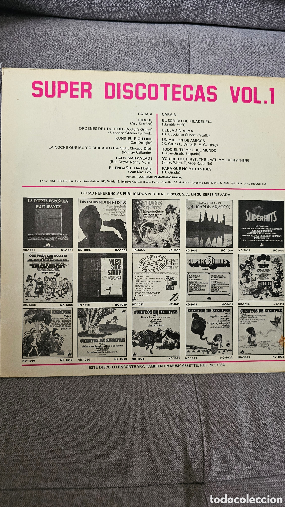 Discos de vinilo: Vinilo &rdquo;Super Discotecas &rdquo;1976 - Foto 5