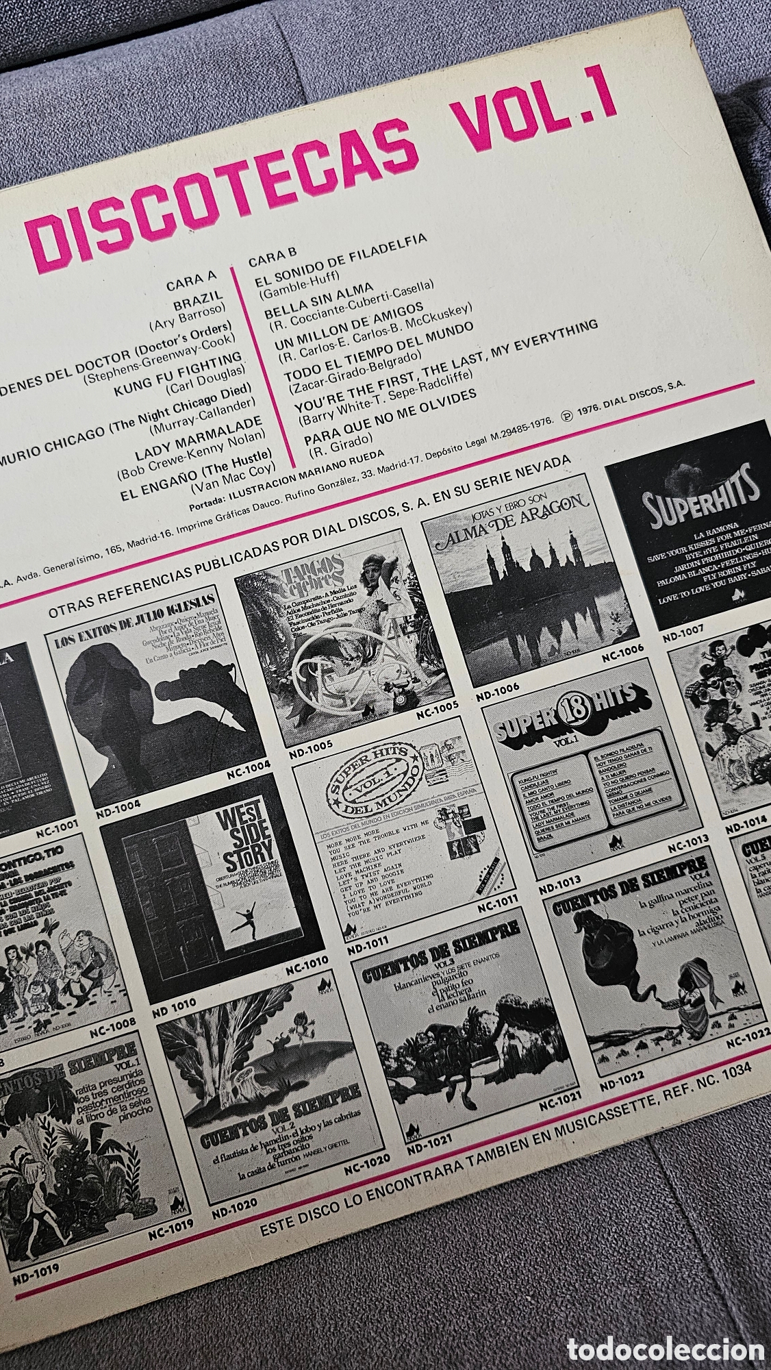 Discos de vinilo: Vinilo &rdquo;Super Discotecas &rdquo;1976 - Foto 6