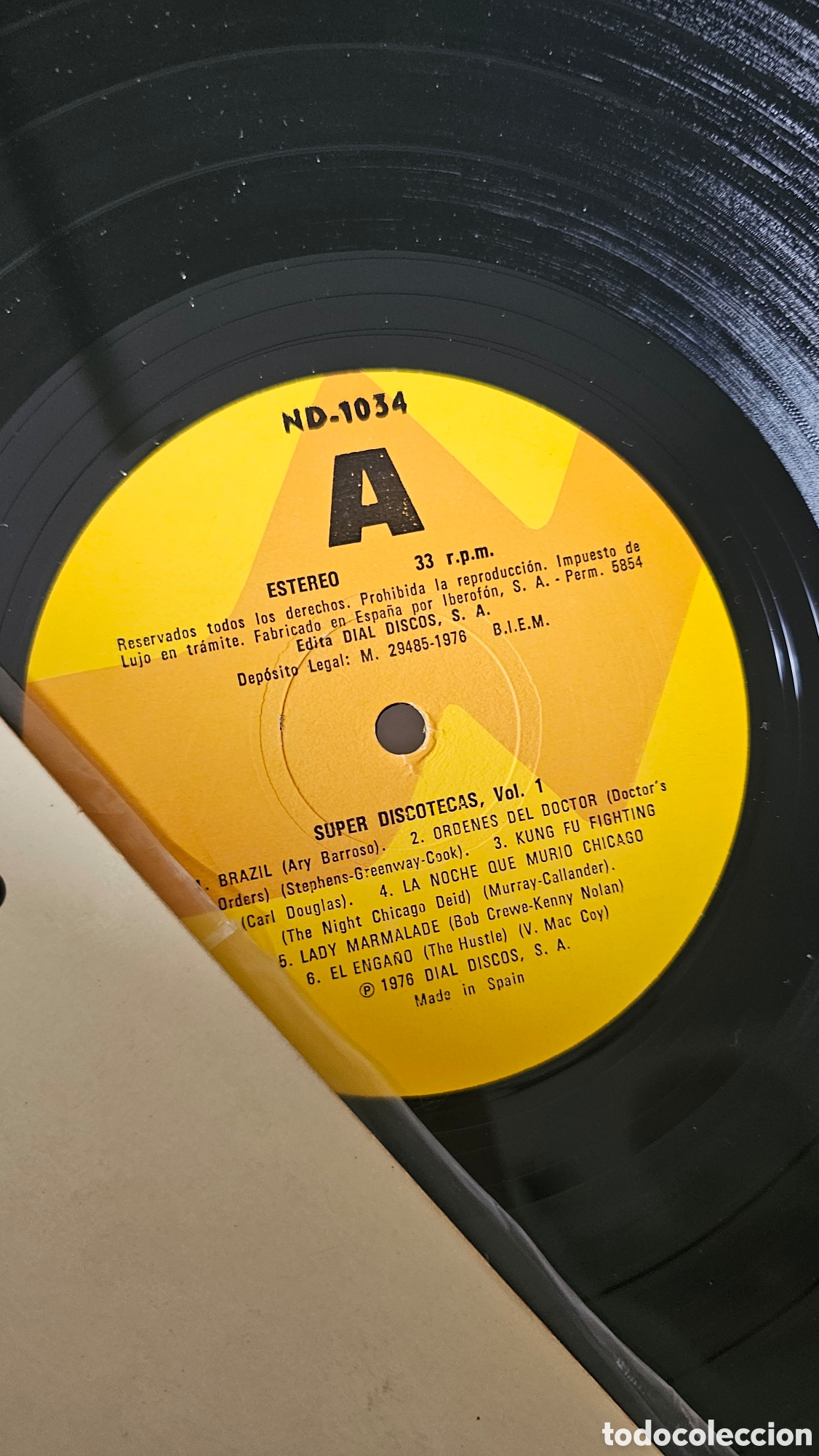 Discos de vinilo: Vinilo &rdquo;Super Discotecas &rdquo;1976 - Foto 9