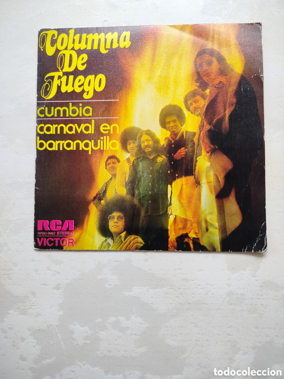 Discos de vinilo: Columna de Fuego Single - Foto 1