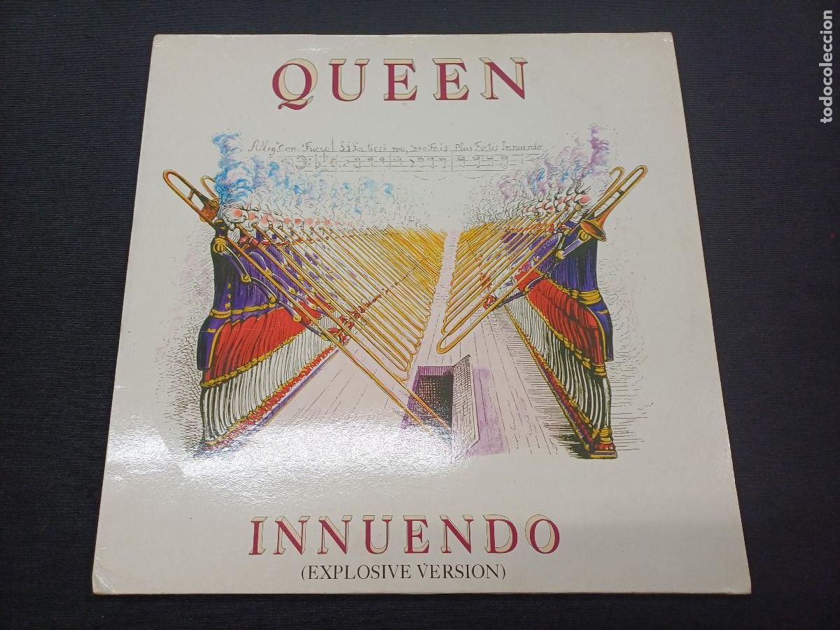 Discos de vinilo: QUEEN/INNUENDO EXPLOSIVE VERSION/VINILO MAXI. - Foto 1
