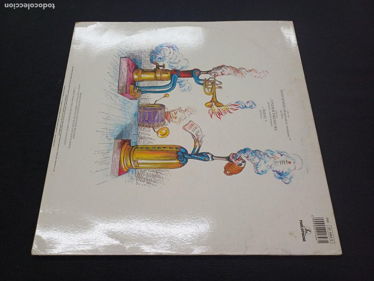 Discos de vinilo: QUEEN/INNUENDO EXPLOSIVE VERSION/VINILO MAXI. - Foto 3