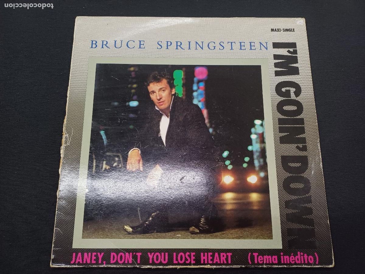 Discos de vinilo: BRUCE SPRINGSTEEN/IM GOIN DOWN/TEMA INEDITO/VINILO MAXI. - Foto 1