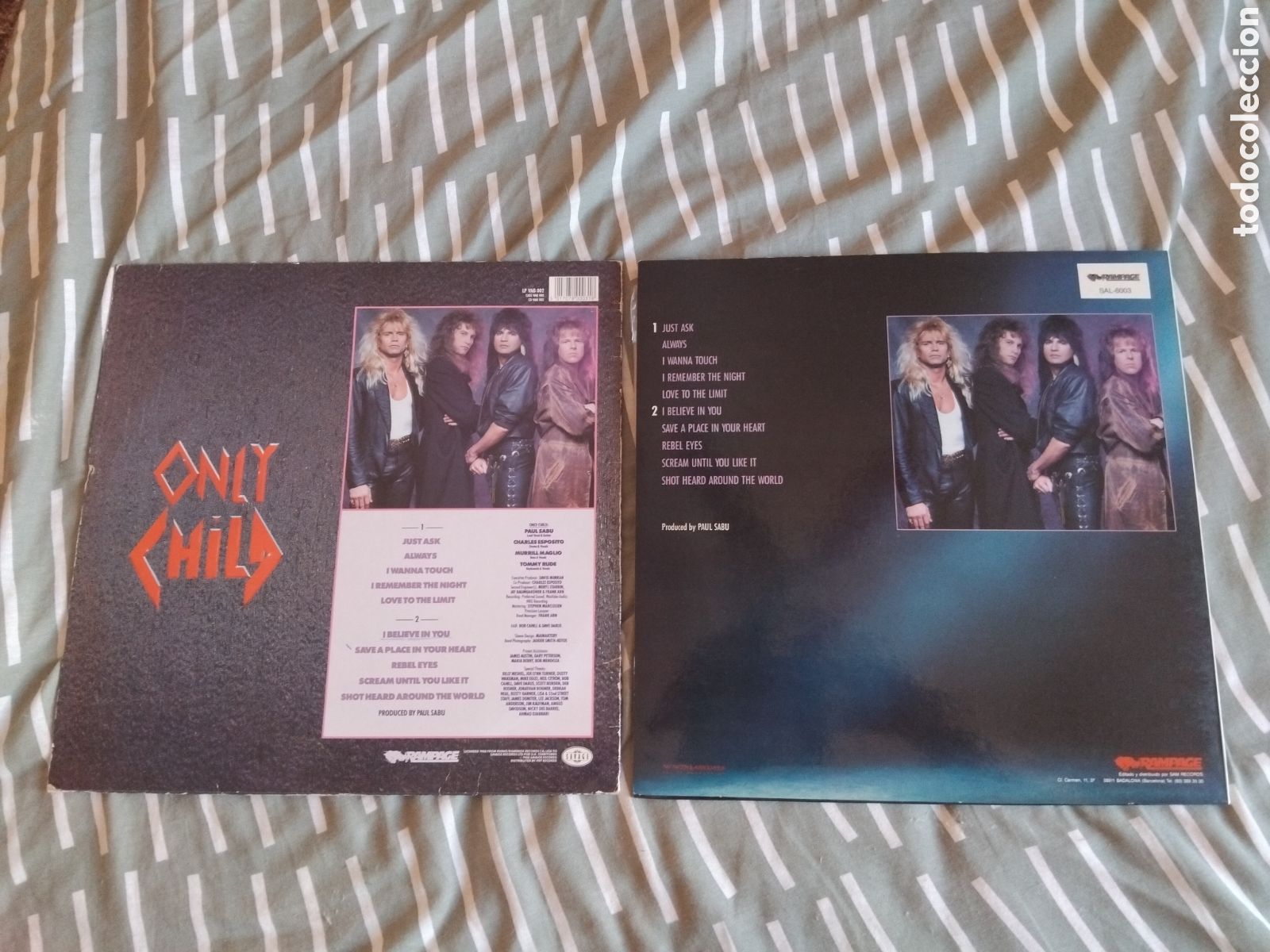 Discos de vinilo: Only Child 2 Lps Lote Vinilo - Foto 2
