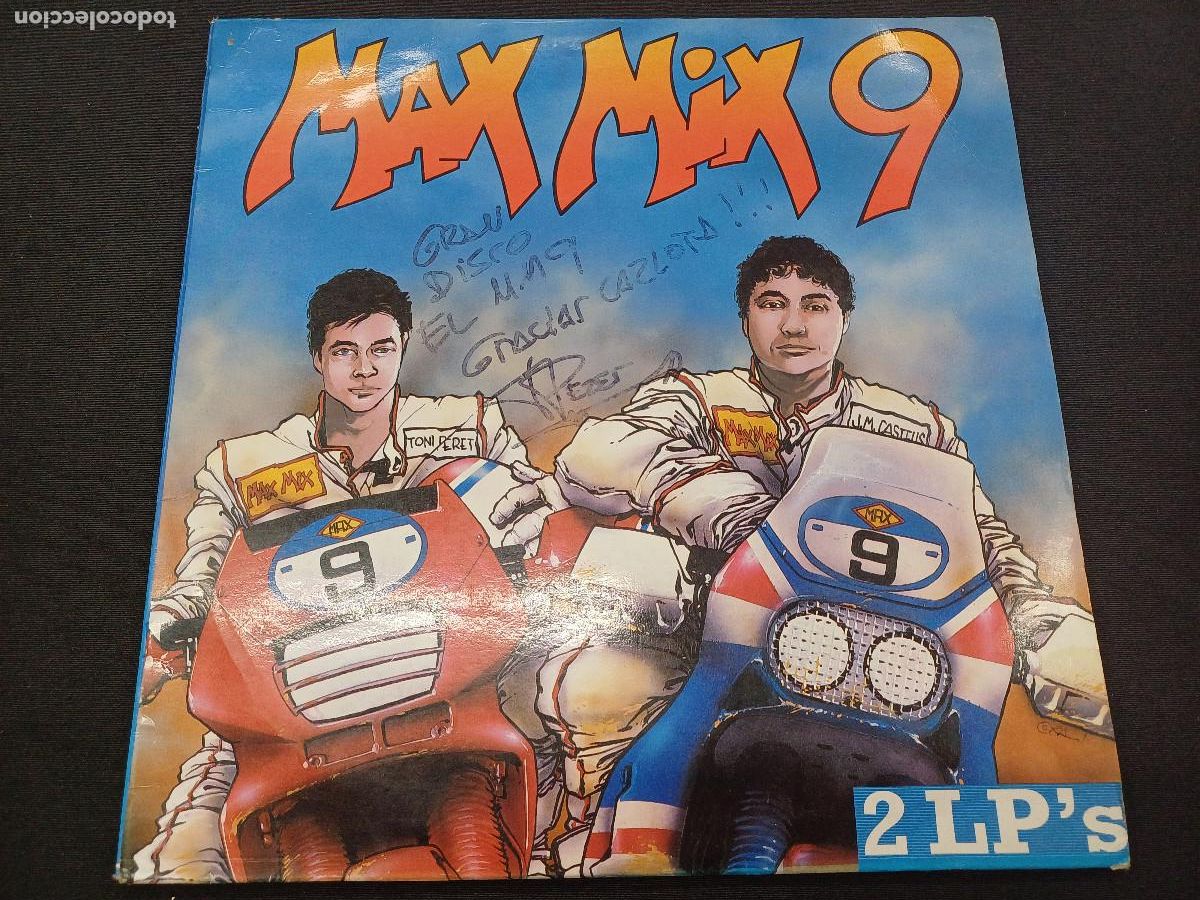Discos de vinilo: MAX MIX 9/VINILO DOBLE FIRMADO&iexcl;&iexcl;&iexcl;. - Foto 1