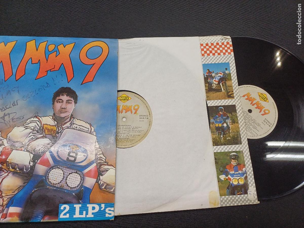 Discos de vinilo: MAX MIX 9/VINILO DOBLE FIRMADO&iexcl;&iexcl;&iexcl;. - Foto 3