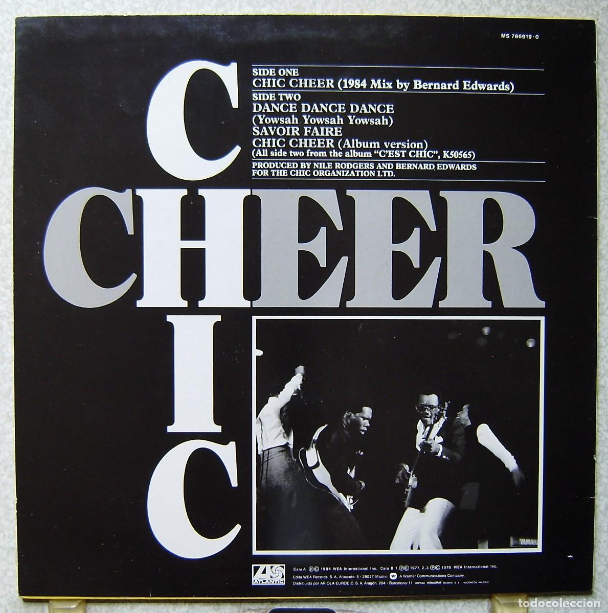 Discos de vinilo: CHIC CHEER.................MAXI - Foto 2