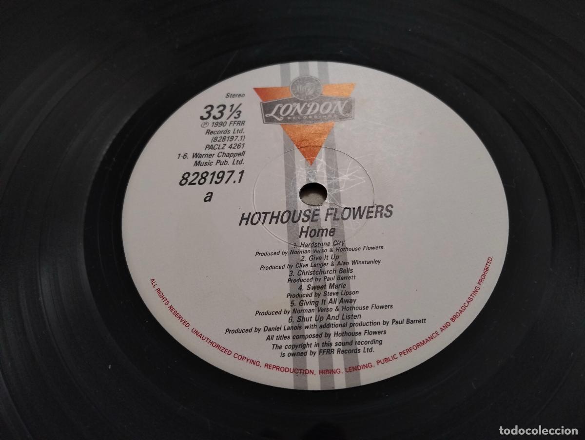 Discos de vinilo: DISCO LP HOME - HOTHOUSE FLOWERS - Foto 4