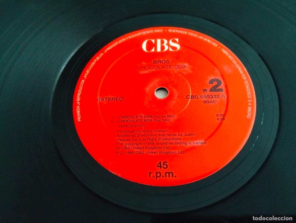 Discos de vinilo: DISCO LP BROS - CHOCOLATE BOX - Foto 6