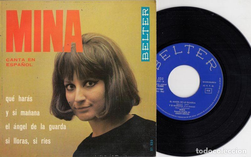 Discos de vinilo: MINA EN ESPA&Ntilde;OL - QUE HARAS - EP DE VINILO C-31 - Foto 1