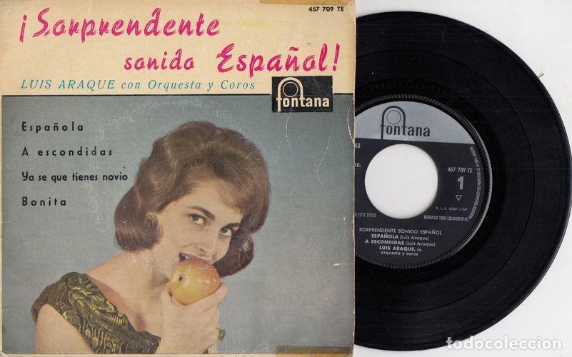 Discos de vinilo: LUIS ARAQUE - ESPA&Ntilde;OLA - EP DE VINILO - C-31 - Foto 1