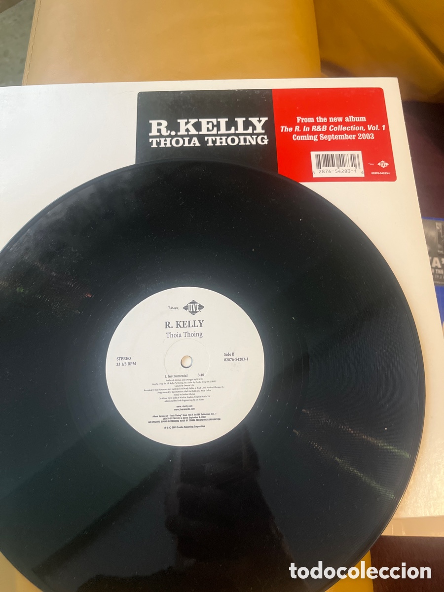 Discos de vinilo: R kelly lote pack x 3 maxis - Foto 6