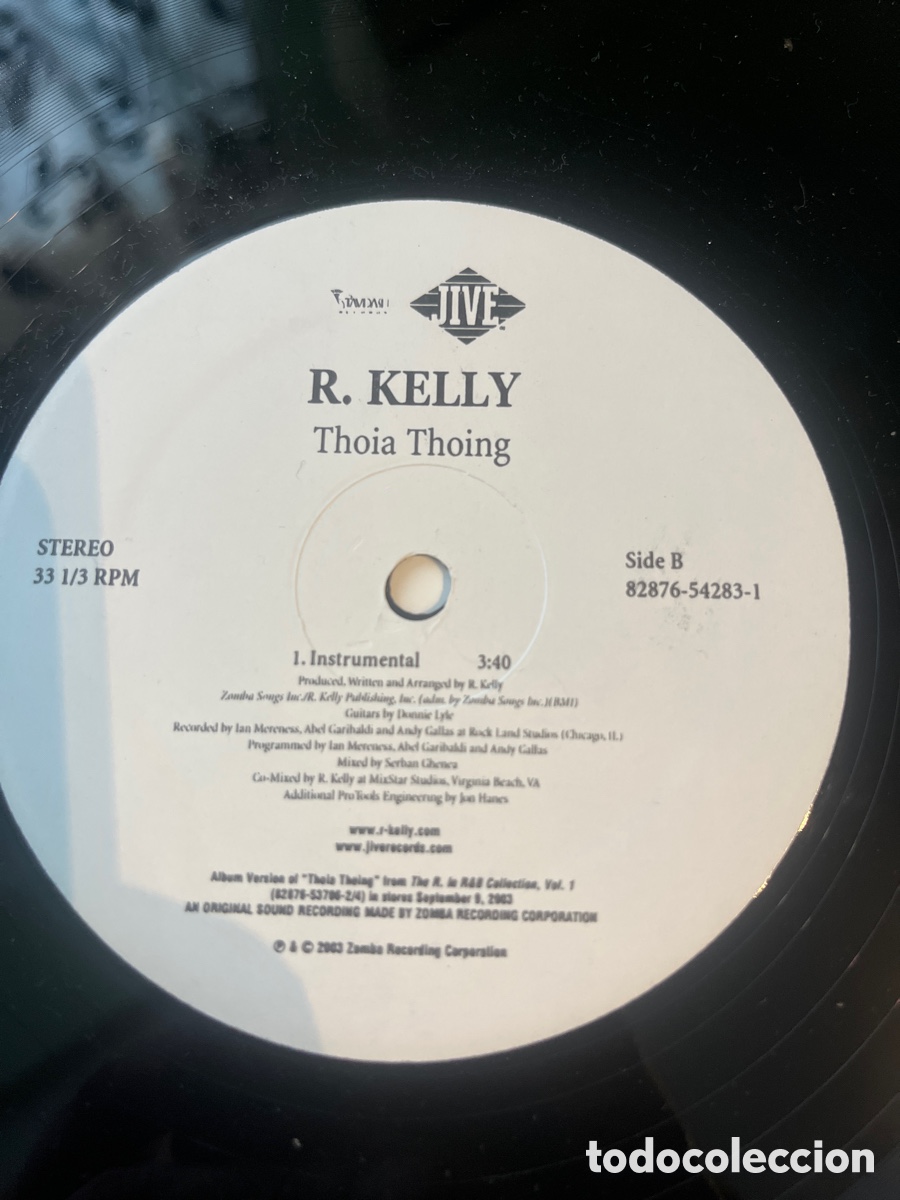 Discos de vinilo: R kelly lote pack x 3 maxis - Foto 7