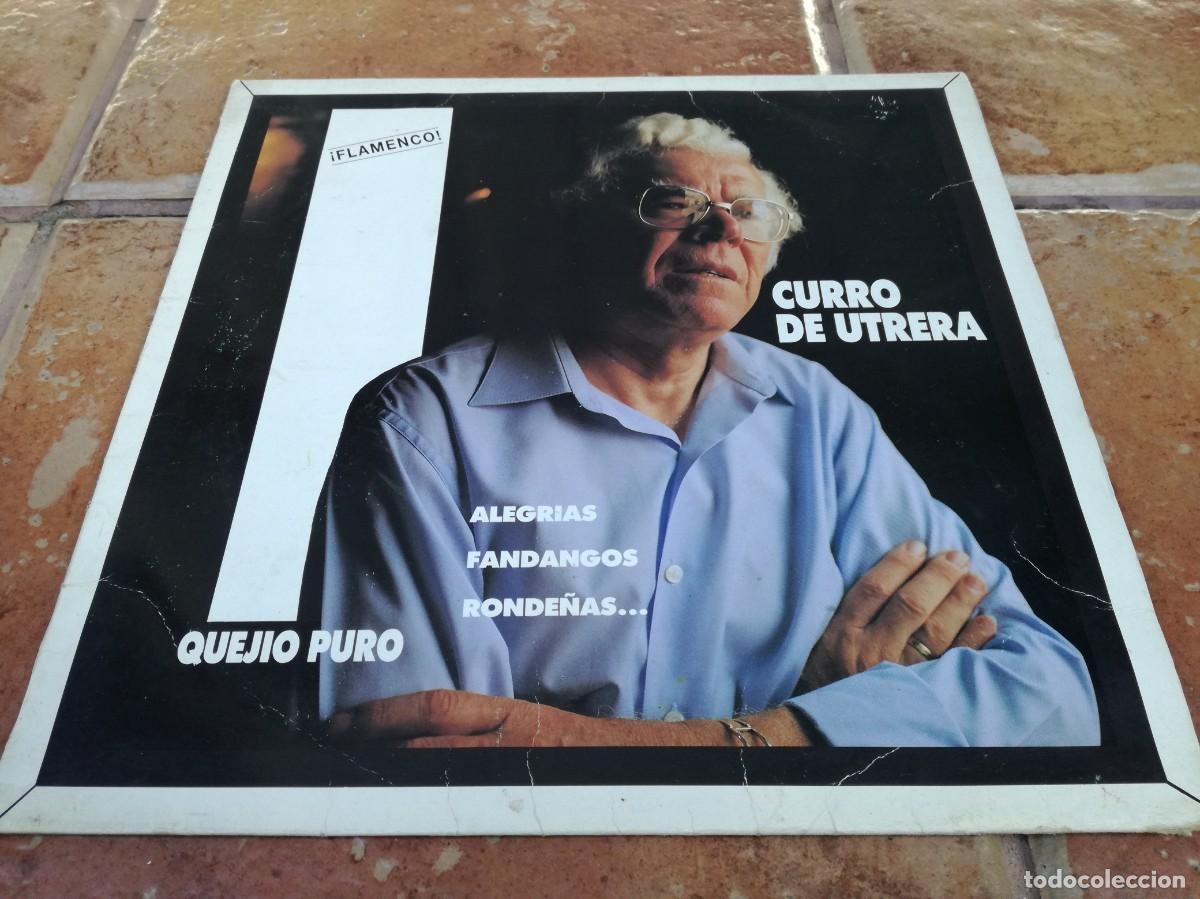 Discos de vinilo: CURRO DE UTRERA-QUEJIO PURO-ORIGINAL 1989 - Foto 1