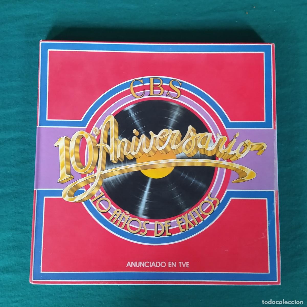 Discos de vinilo: CBS 10&ordm; Aniversario 10 a&ntilde;os de Exitos - Foto 1