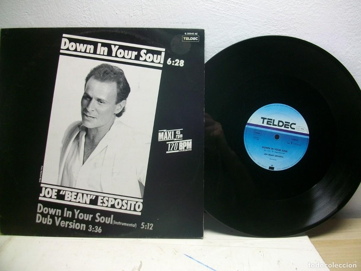 Discos de vinil: Joe ”Bean” Esposito* – Down In Your Soul -12” MAXI Single