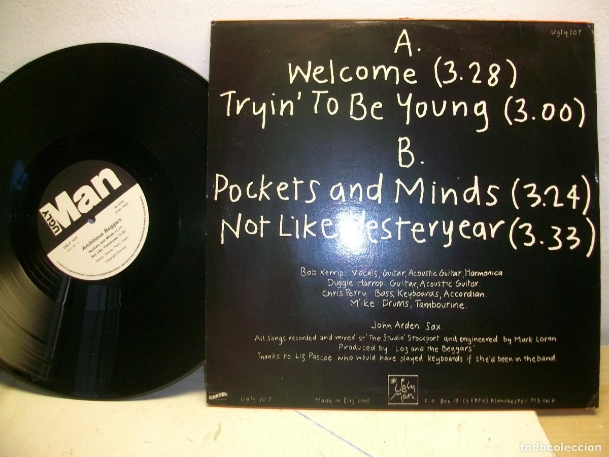 Discos de vinilo: Ambitious Beggars &ndash; Welcome 12&rdquo; MAXI Single LP - Foto 2