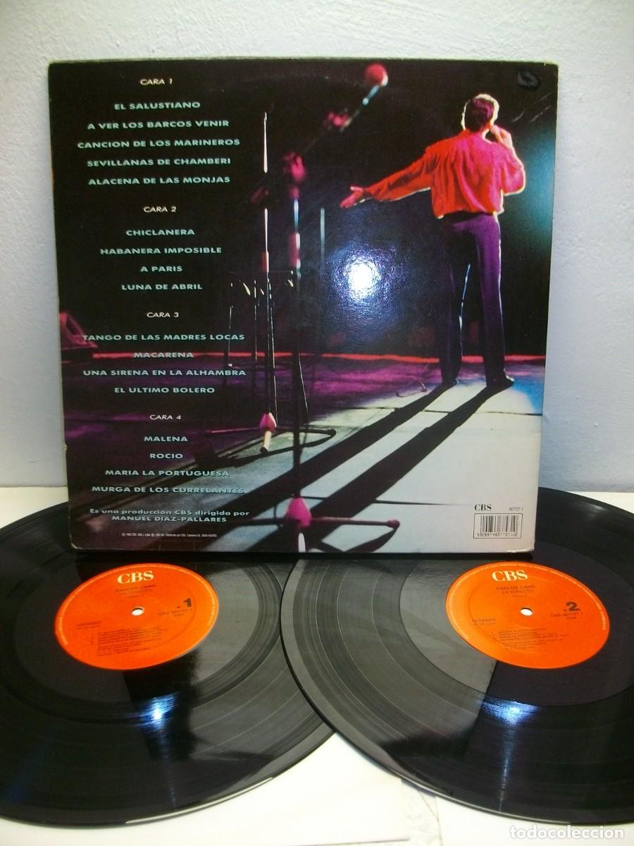 Discos de vinilo: Carlos Cano -En Directo Vinilo Doble 2 LP - Foto 2