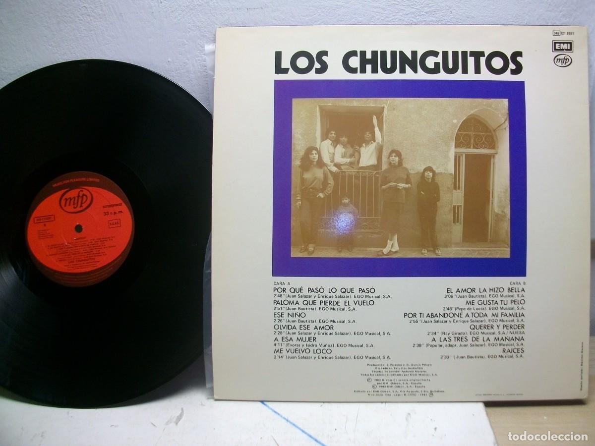 Discos de vinilo: Los Chunguitos &ndash; Barrio LP 1983 - Foto 2