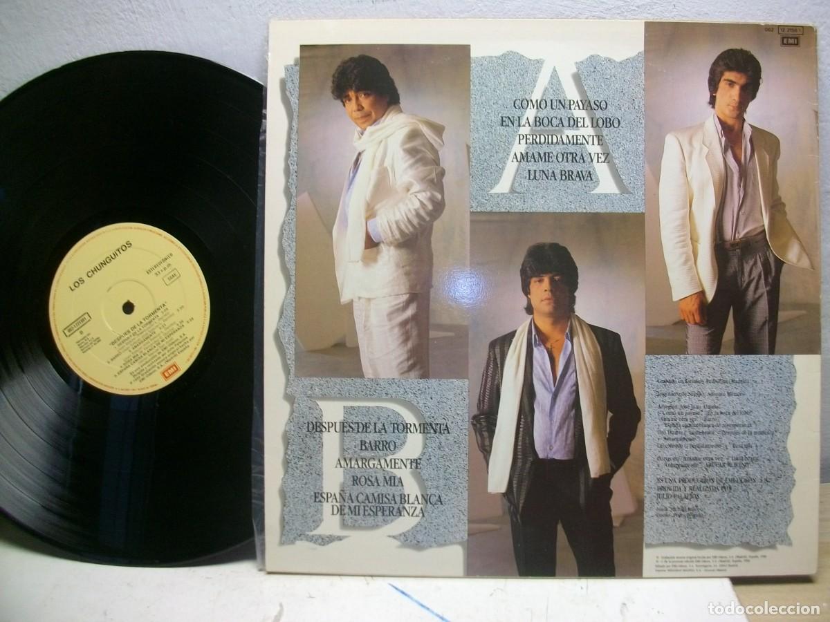Discos de vinilo: Los Chunguitos &ndash; Despues De La Tormenta LP - Foto 2