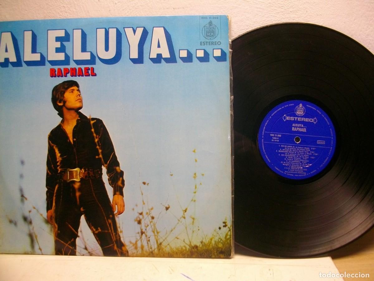 Discos de vinilo: Raphael &ndash; Aleluya... LP 1970 - Foto 1