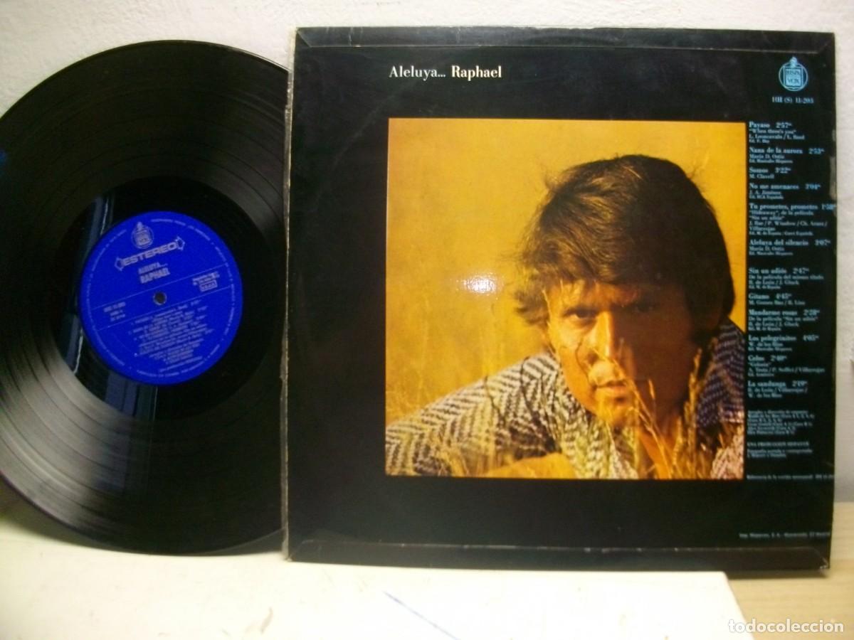 Discos de vinilo: Raphael &ndash; Aleluya... LP 1970 - Foto 2