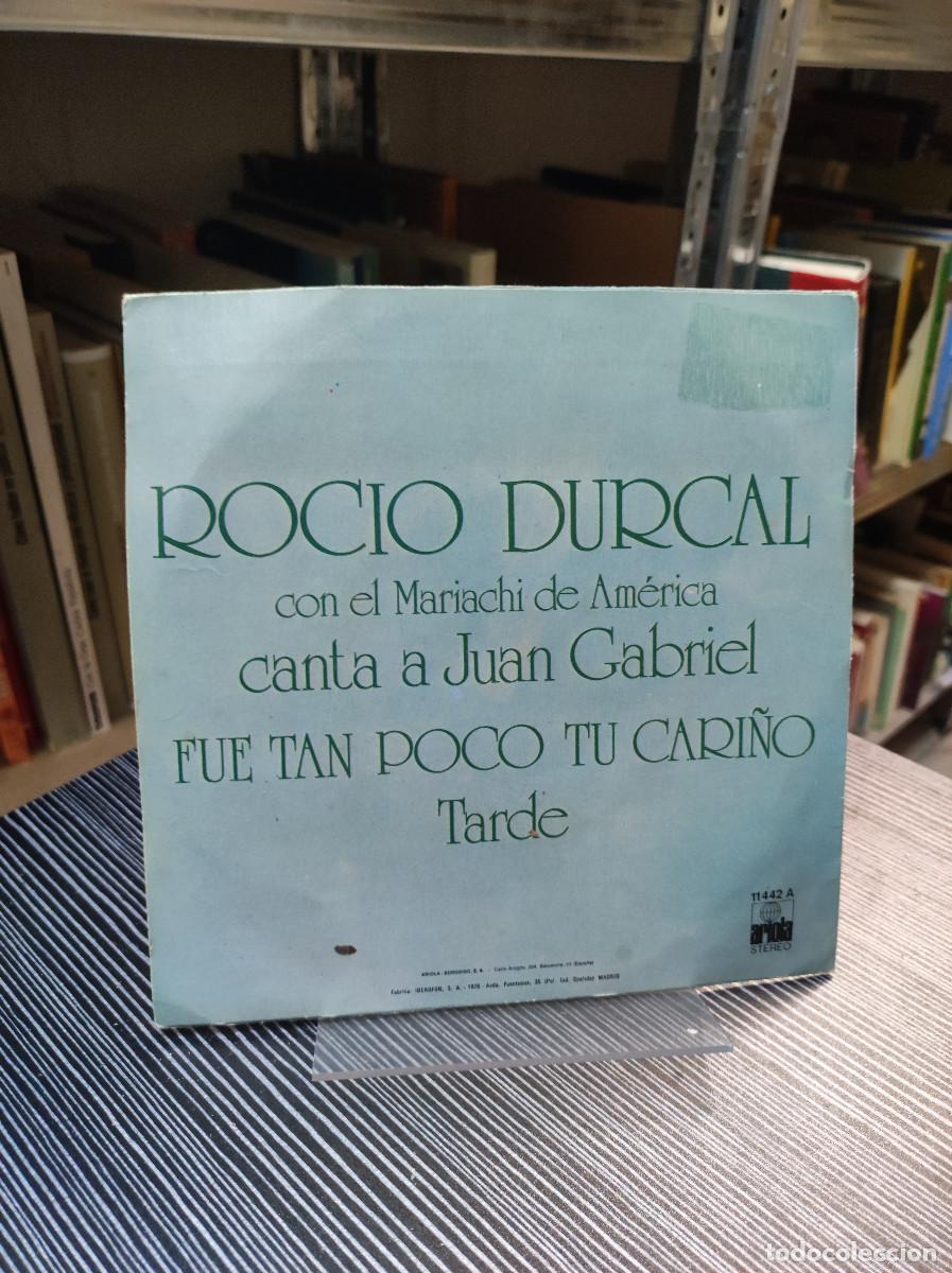Discos de vinilo: Rocio Durcal &ndash; Canta A Juan Gabriel - Foto 2