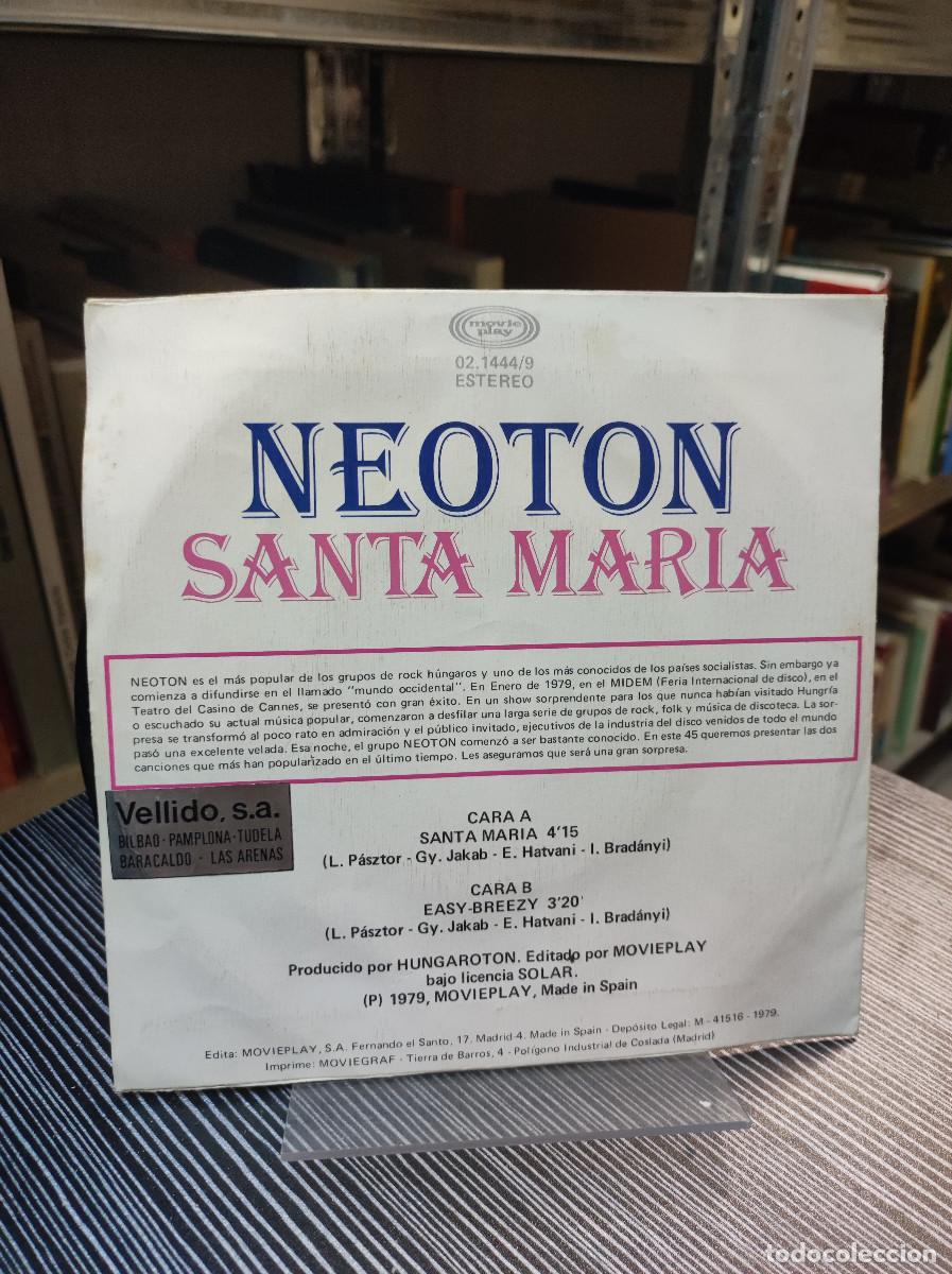Discos de vinilo: Neoton &ndash; Santa Maria - Foto 2