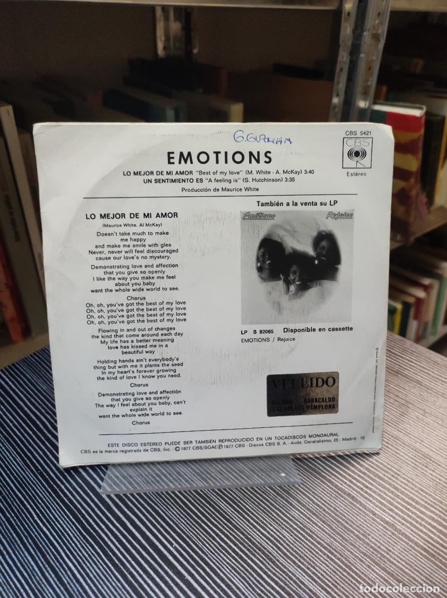 Discos de vinilo: Emotions &ndash; Lo Mejor De Mi Amor - Foto 2