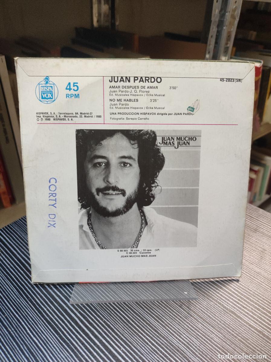 Discos de vinilo: Juan Pardo &ndash; Amar Despu&eacute;s De Amar - Foto 2