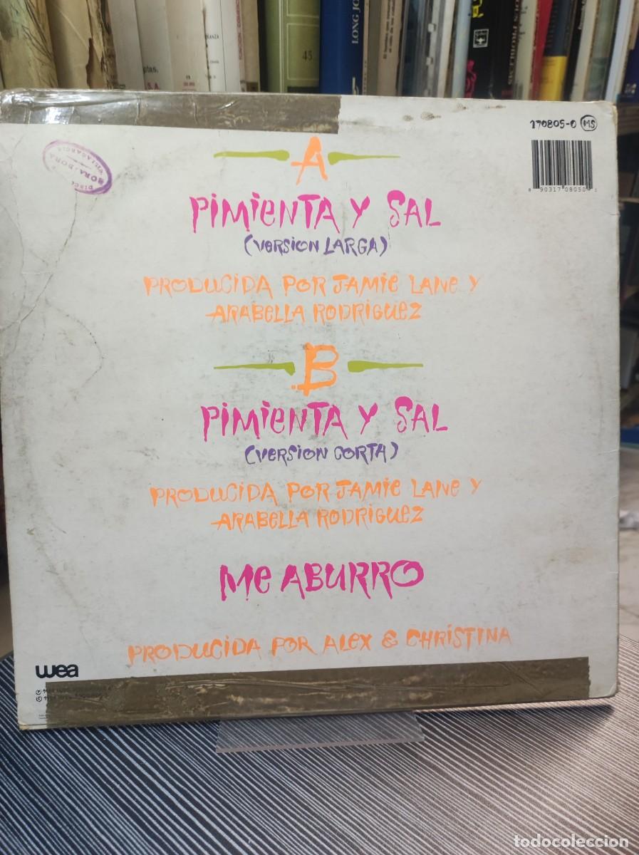 Discos de vinilo: Alex & Christina &ndash; Pimienta Y Sal - Foto 2