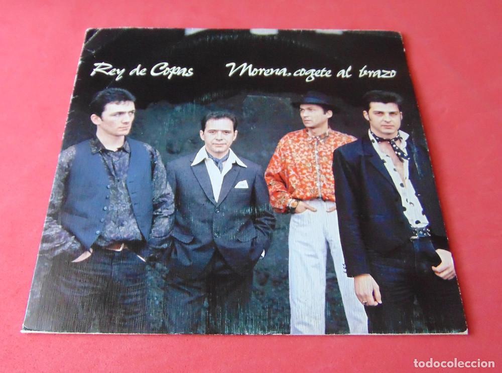 Discos de vinilo: REY DE COPAS - MORENA,COGETE AL BRAZO - SINGLE 7&rdquo; - Foto 1